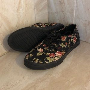 Vans Authentic Lo Pro Floral (Black)
